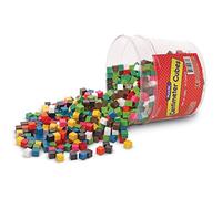 Learning Resources- Cubi da 1 Centimetro (Set da 1000), Colore, LER2089 - NUOVO