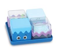 Learning Resources Cubi Sensoriali Antistress Set di 4, età 3+, Giocattoli sensoriali per Bambini, Antistress per aule, 4 Modi per Rilassarsi, Giochi per l'angolo della Calma, Giocattoli ASE