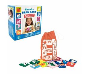 Learning Resources Cuscinetti per attività Fonetiche, Giocattoli per Bambini, Giocattoli per l’età prescolare, Giocattoli per la fonetica, 27 Pezzi, Perfetto per Bambini e Bambine, 3+