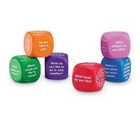 Learning Resources- Dadi da Conversazione, Colore, LER7300 - NUOVO