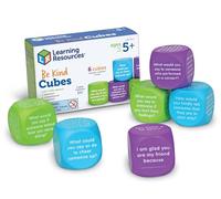 Learning Resources Dadi della Gentilezza Be Kind, Materiali di apprendimento dell’autismo, Materiali per la logopedia, Giochi e Giocattoli per Bambini per l’apprendimento Socio-emotivo
