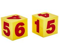 Learning Resources Dadi morbidi giganti con numeri (set da 2)