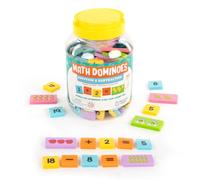 Learning Resources Addizioni e sottrazioni, età 3+, Giochi Bambini, Numeri, Operazioni Immagini, Risorse Matematiche, Gioco di Domino, EI-2939