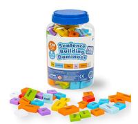Learning Resources- Domino per Costruire Frasi, Multicolore, 8 Inches x 5 Inches x 4 Inches, 2943