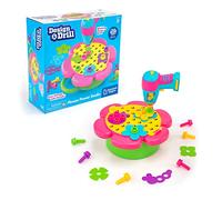 Learning Resources Educational Insights Floreale Design & Drill Flower Power Studio, Set da 50 Pezzi, Ideale Ragazze dai 3 Anni in su, Multicolore, M, 4139