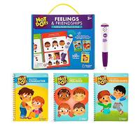 Learning Resources- Eserciziari Socio Hot Dots Sentimenti e Amicizia, 3 Anni in avanti, Riscontro immediato, più di 200 attività per l'apprendimento Sociale ed emotivo, EI-2540