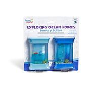 Learning Resources Forze dell'Oceano, Giocattoli Sensoriali, età 3+, Antistress Calma, 2 Tubi, Multicolore, 96018