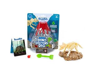 Learning Resources- GeoSafari Jr. Dino Discovery Dig Triceratopo, 4 Anni in avanti, Multicolore, EI-5181