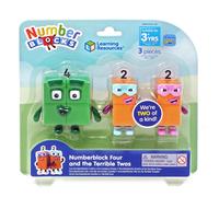 Learning Resources, Giocattoli da Collezione Ufficiali, Include i Numberblocks Q