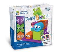 Learning Resources Gioco Mental Blox Jr. - Pensiero Critico, Risoluzione Problemi, Memoria, 26 Lettere Minuscole, 20 Sfide, per Bambini da 4 Anni