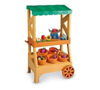 Learning Resources Il Mio Primo Banco della Fattoria in Legno - 27 Pezzi di Frutta e Verdura per Bambini 2+