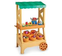 Learning Resources Il Mio Primo Banco della Fattoria in Legno - 27 Pezzi di Frutta e Verdura per Bambini 2+