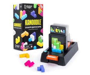 Learning Resources Kanoodle Shape Escape Gioco di Logica 3D - Puzzle Intelligente con Timer, Gioco sui Viaggi Estivi, Sfida di Ragionamento, Bambini e Adulti, 7+ Montessori