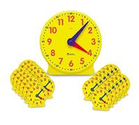 Learning Resources- Kit di Orologi da Classe Big Time, Colore, LER2102 - NUOVO