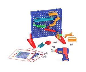 Learning Resources Labirinto con Biglie Design & Drill, Gioco di costruzione di un percorso per sviluppare la motricità fine