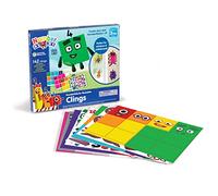 Learning Resources Le Decalcomanie Numberblocks Riutilizzabili ricreano i Numberblocks da Uno a Dieci su finestre e lavagne Bianche