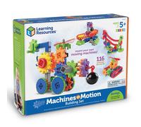 Learning Resources Set di Costruzioni con Macchine in Movimento Gears Gears Gears