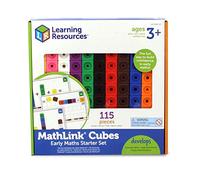 Learning Resources Set di attività con Cubi Mathlink, 102 Pezzi Supporta Mastery Learning, Include 30 attività Suggerite e 100 Cubi, per Bambini di 3, 4, 5+ Anni, Sviluppo Abilità Matematiche Precoce
