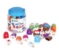 Learning Resources - Gioco educativo Mini ABC Pops - Montessori, 52 pezzi, 3+ anni
