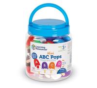 Learning Resources Mini ABC Pops, Toddler Learning Toys, Preschool Learning Activities, Montessori Toys for Kids, 52 Pieces, Ages 3+