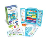Learning Resources - Mini frigorifero per smistare gli snack, 51 pezzi, et 3+, giocattoli per bambini, giocattoli educativi, giocattoli per snac