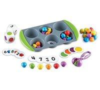 Learning Resources- Mini Muffin Match Up, Colore, LER5556 - NUOVO