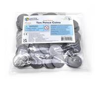 Learning Resources Monete da 10 Penny Britanniche (Set da 100)
