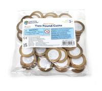 Learning Resources Monete da 2 sterline Britanniche (Set da 50)
