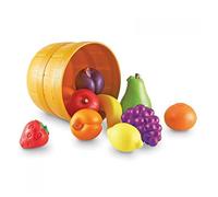 Learning Resources New Sprouts Bushel of Fruit Set di 9 Frutti Giocattolo per Bambini 18 Mesi+ Gioco Immaginazione Educativo Regalo Natale Cucina Finta Montessori