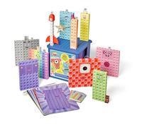 Learning Resources Numberblocks 10-100, Eroi con Zeri, Cubi MathLink, 3+ | Costruisci i Numberblocks da 10 a 100 e conta per decine con i cubi MathLink, scoprendo valore posizionale e tabellina del 10