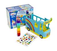 Learning Resources Numberblocks Autobus per contare con Arcobaleno, età 3+, Set interattivo Numberblocks Autobus con Seven da Collezione Incluso, riproduce 12 Canzoni e Suoni, CBeebies Toys
