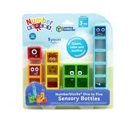 Learning Resources Numberblocks da uno a cinque bottiglie sensoriali, giocattoli