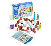 Learning Resources Numberblocks Fattoria Conta le pecore dei Cubi MathLink, Età 3 4 5 6, CBeebies Toys, Giochi Matematici, Giochi di Numeri, Gioca alla Fattoria, EYFS, 10 Attività Matematiche incluse.