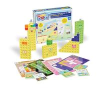 Learning Resources Numberblocks Mathlink Cubes 31-40 Set attività, età 3+ | Construye los Numberblocks y aprende a contar y las operaciones aritméticas, Matematica per Scuola dell'Infanzia e Primaria