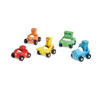 Learning Resources- Set, Confezione di 5 macchinine, Regali Numberblocks, Automo