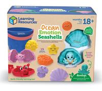 Learning Resources OCEAN EMOTION SEASHELLS Attività SEL Social Emotivo 18 Mesi