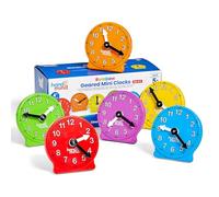 Learning Resources Orologi didattici con Ingranaggi, Set da 6