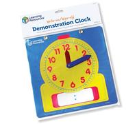 Learning Resources Orologio Dimostrativo Cancellabile, età 5+, Orologio Analogico e Digitale, Apprendimento Interattivo del Tempo, con Lancette Riposizionabili, Set da 2