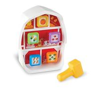 Learning Resources Panca per Martellare, 3 pezzi, età 18 mesi+, giocattoli per martellare e inchiodare, attività di apprendimento prescolare, giocattoli per bambini, giocattoli Montessori