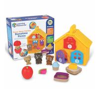 Learning Resources Picnic Racconto Famiglia Orsetti - 9 Pezzi per conteggio e linguaggio