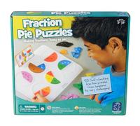 Learning Resources- Puzzle a Torta con frazioni, Multicolore, 8445