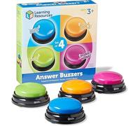 Learning Resources Quiz Buttons (Set of 4) pulsanti colorati giochi per bambini