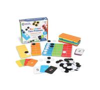 Learning Resources Rainbow Ten-Frames Classroom Set 140 pezzi - Strumenti matematici per studenti dai 5 anni in su Materiale scolastico e risorse