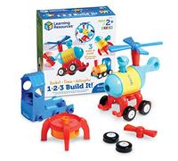 Learning Resources Razzo-Treno-Elicottero 1-2-3 Build It