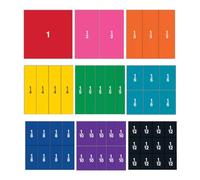 Learning Resources – Rettangoli per frazioni magnetici double-face