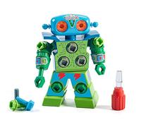Learning Resources Robot Design & Drill® , robot da costruire, motricità , giocattolo bambini 3 anni, regali per bambini di 3-5 anni, Regali per bambini di 6-8 anni, bambini e bambine