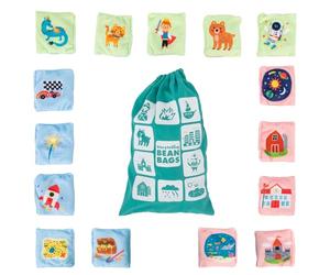 Learning Resources Sacchetti per Raccontare Storie, età 3+, Impara a Raccontare Storie, Sacchetti Sensoriali Tattili da Lanciare, Sacchetti Sensoriali, Risorse per l'Aula, Giochi di Parole