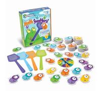 Learning Resources Scacciamosche della matematica, Gioco di addizione e sottrazione, Giochi per l’apprendimento, Giochi educativi, Matematica prescolare, Montessori, 99 pezzi, Dai 5 anni in avanti
