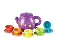 Learning Resources- Serving Shapes Tea Set da tè con Forme, Colore, LER7740 - N