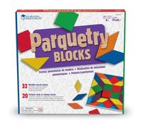 Learning Resources Set di blocchi e schede per creare un parquet